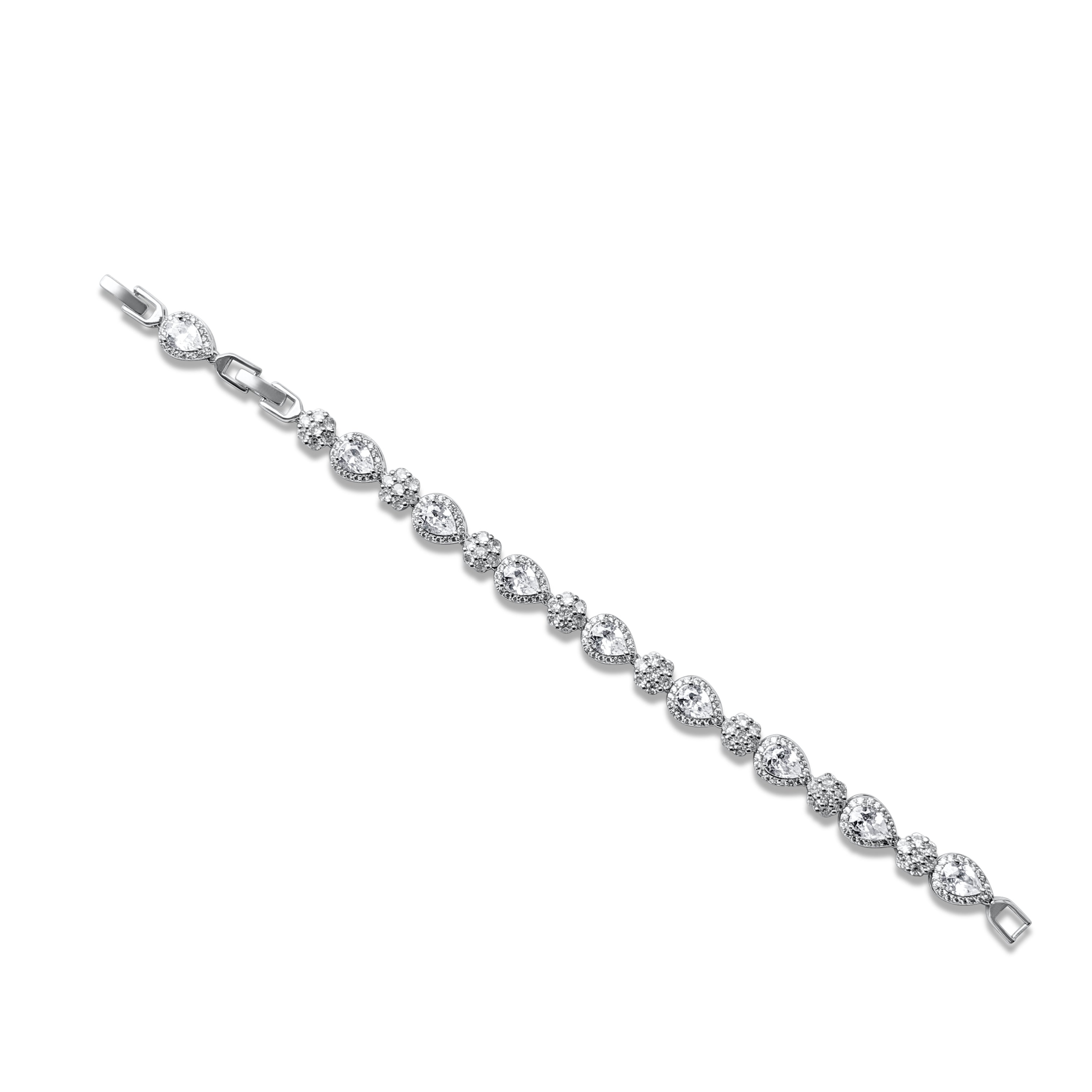 Cubic Teardrop Bracelet