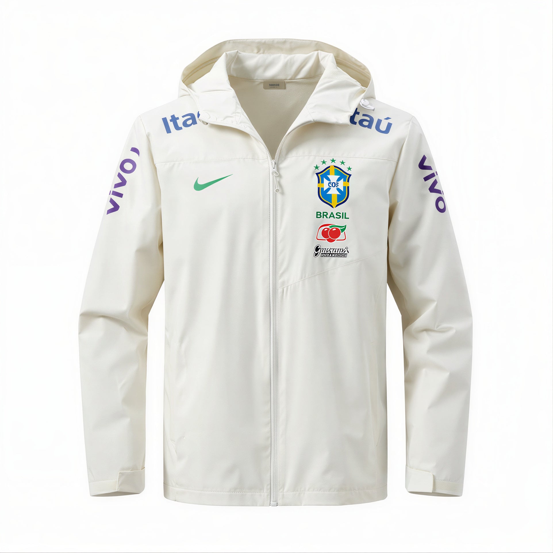 Brazil Windbreaker Jacket Black