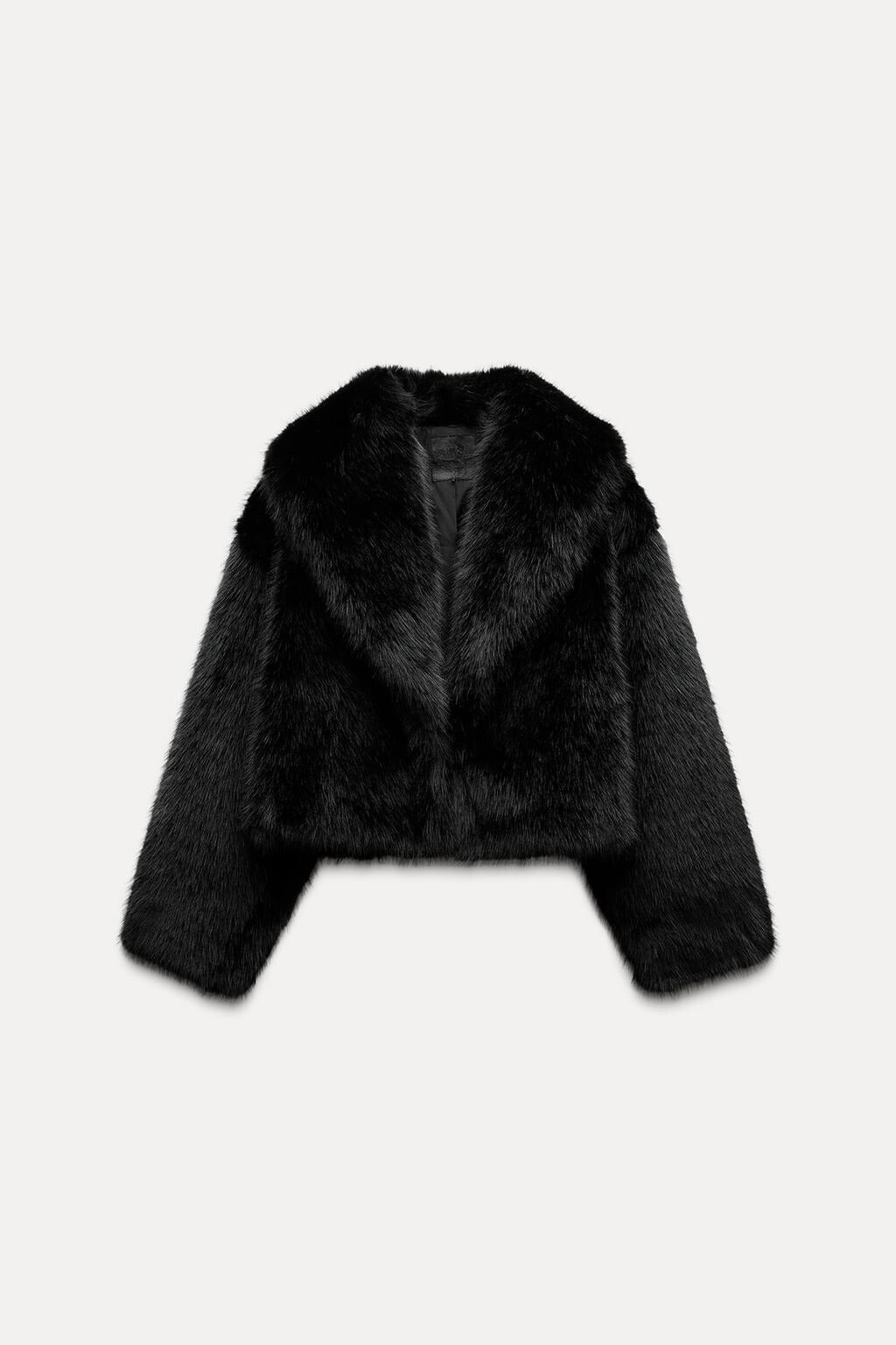 Short Faux Fur Jacket