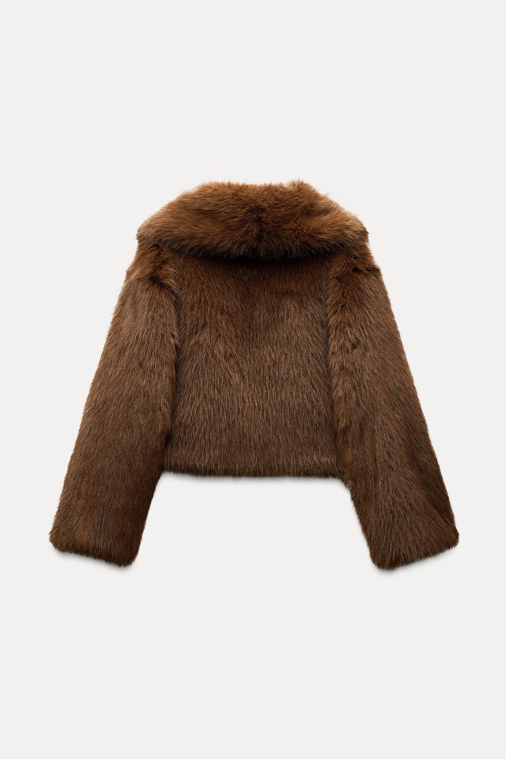 Short Faux Fur Jacket