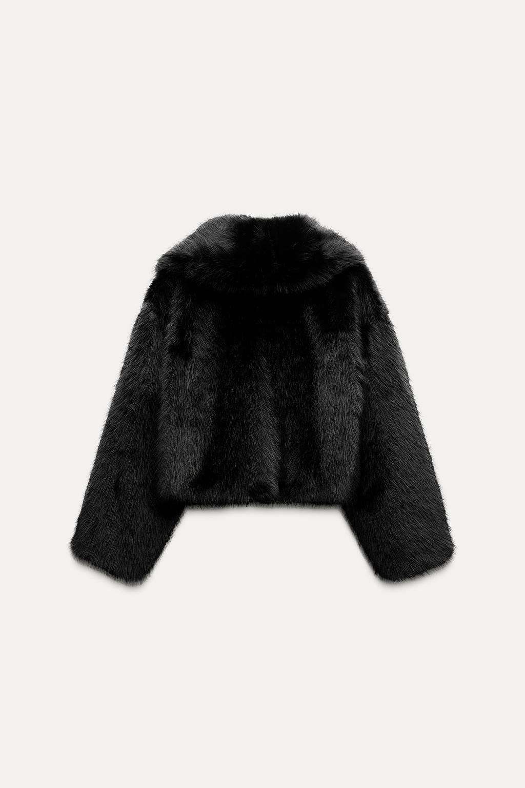 Short Faux Fur Jacket
