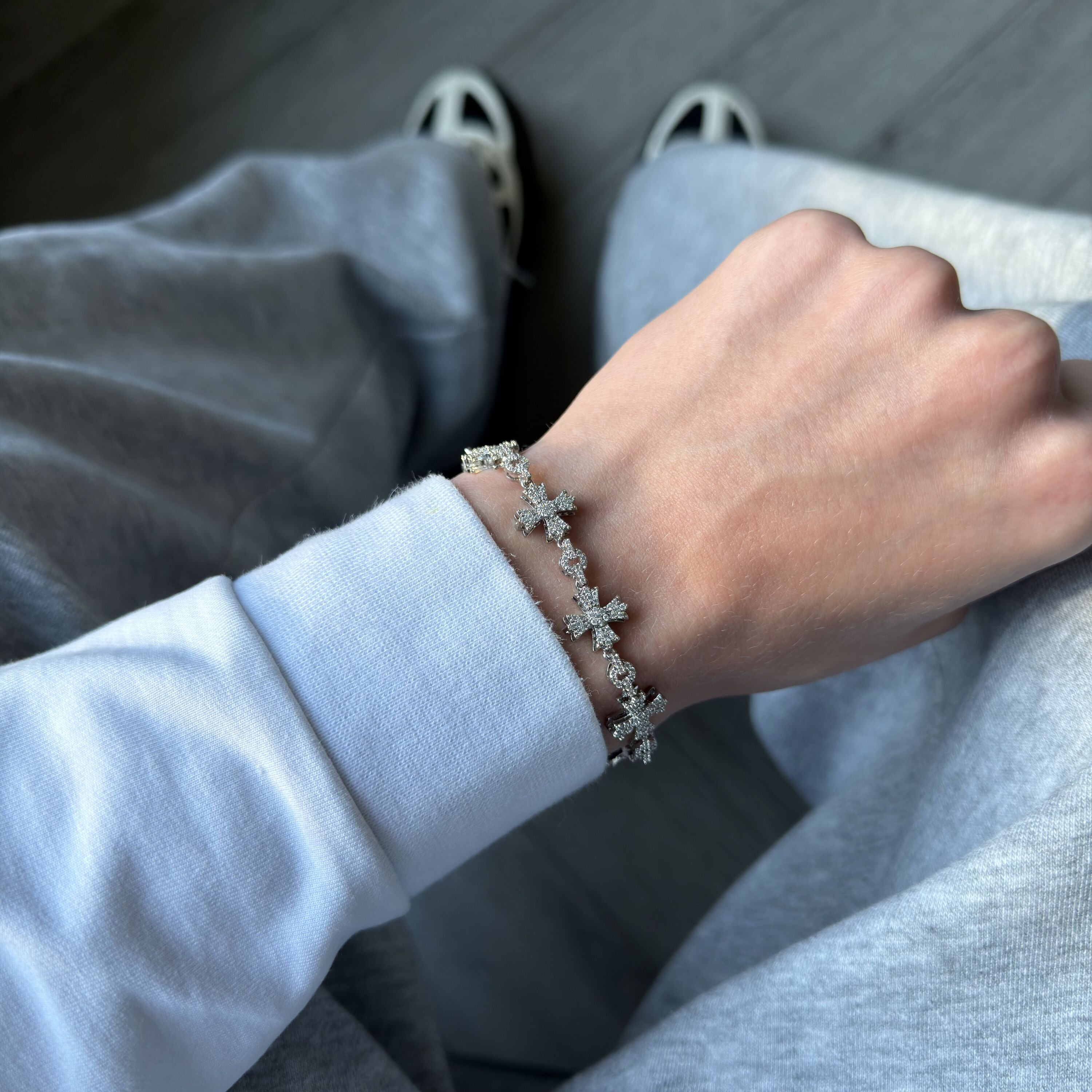 Cross Link Bracelet